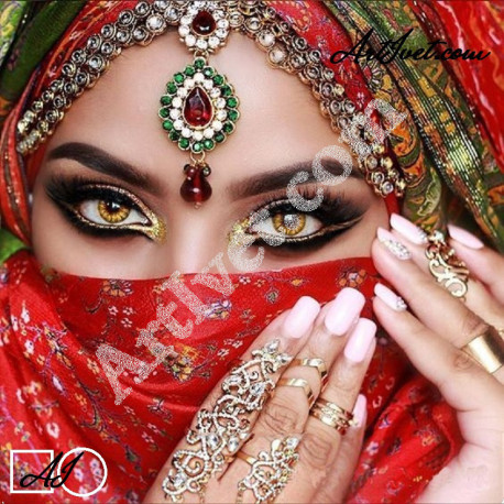 Наличен Диамантен гоблен -ИЗПЕПЕЛЯВАЩ ПОГЛЕД: Размер и Вид - Квадратни диаманти 30х30